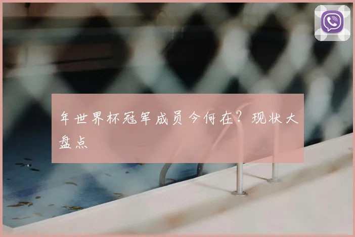 年世界杯冠军成员今何在？现状大盘点