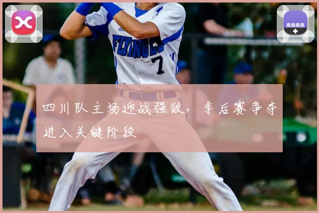 四川队主场迎战强敌，季后赛争夺进入关键阶段